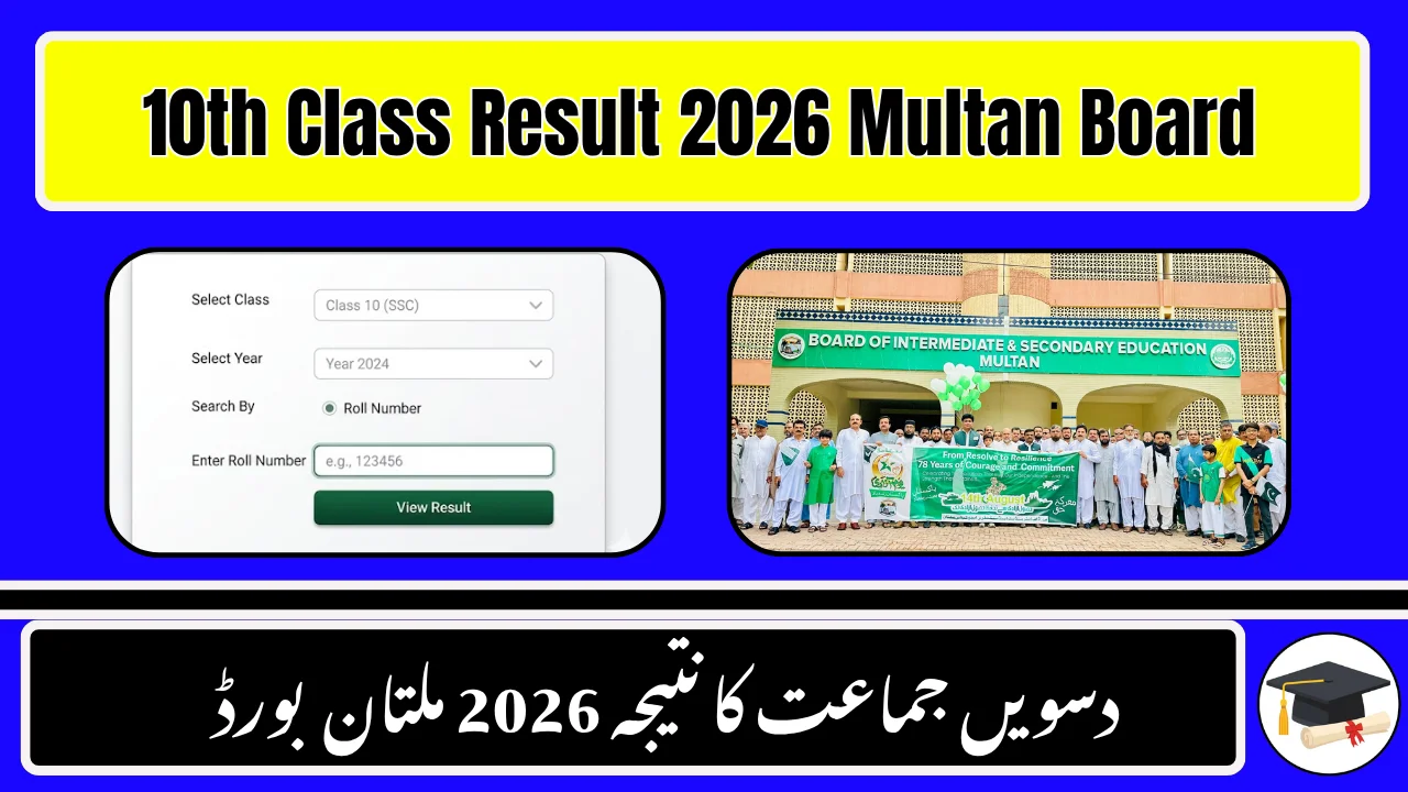 BISE Multan 10th Class Result 2026