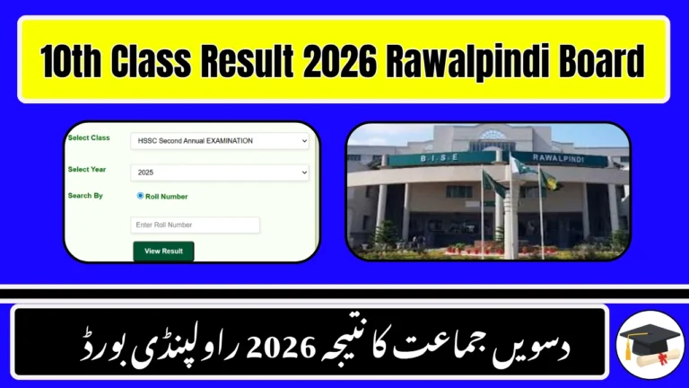 BISE Rawalpindi 10th Class Result 2026